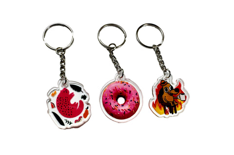Custom Cut Keychain