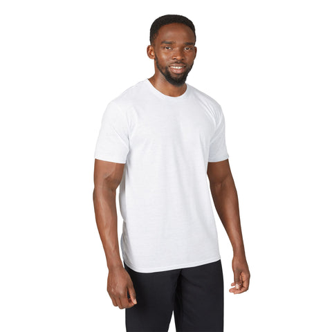 White Performance T-Shirt — Lightweight Moisture-Wicking Athletic Tee
