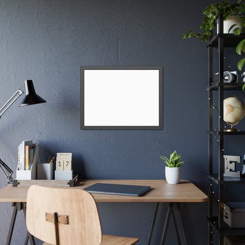 Framed Poster Print – Minimal Black Frame Wall Art