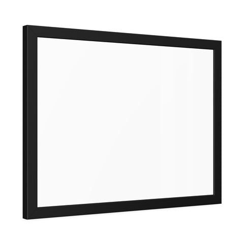 Framed Poster Print – Minimal Black Frame Wall Art