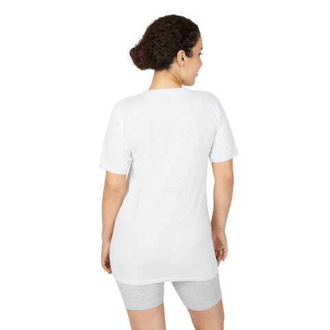 White Performance T-Shirt — Lightweight Moisture-Wicking Athletic Tee