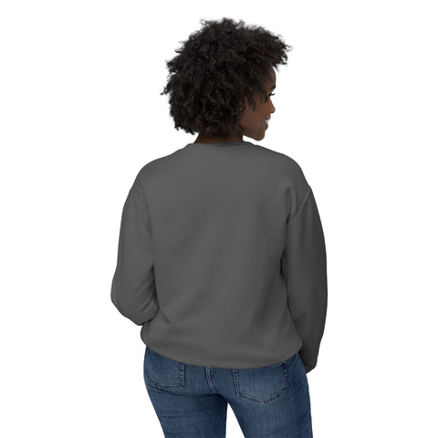 Crewneck Sweatshirt — Minimal White Lightweight Pullover
