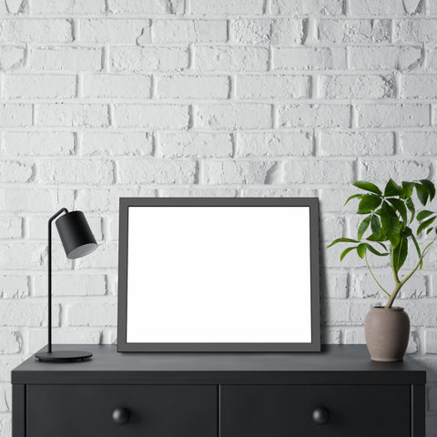 Framed Poster Print – Minimal Black Frame Wall Art