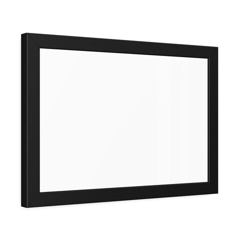 Framed Poster Print – Minimal Black Frame Wall Art
