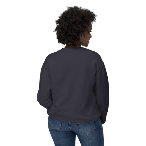 Crewneck Sweatshirt — Minimal White Lightweight Pullover