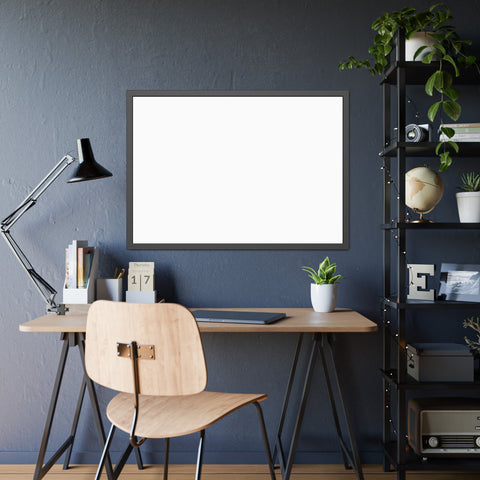 Framed Poster Print – Minimal Black Frame Wall Art