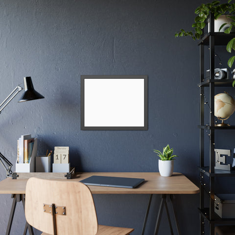 Framed Poster Print – Minimal Black Frame Wall Art