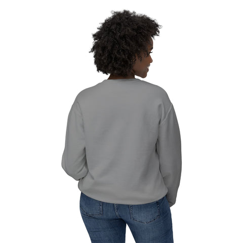 Crewneck Sweatshirt — Minimal White Lightweight Pullover