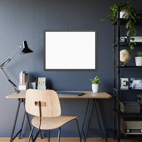 Framed Poster Print – Minimal Black Frame Wall Art