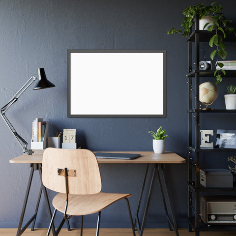 Framed Poster Print – Minimal Black Frame Wall Art