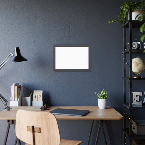 Framed Poster Print – Minimal Black Frame Wall Art