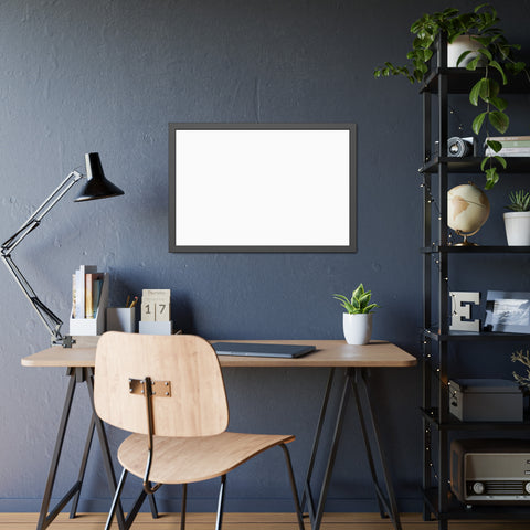 Framed Poster Print – Minimal Black Frame Wall Art