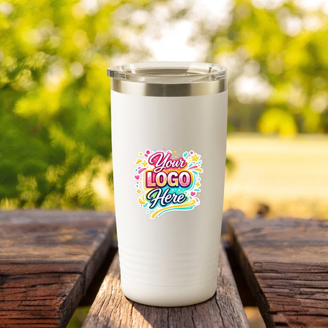 Tundra Tumbler - 20oz, stainless steel, White