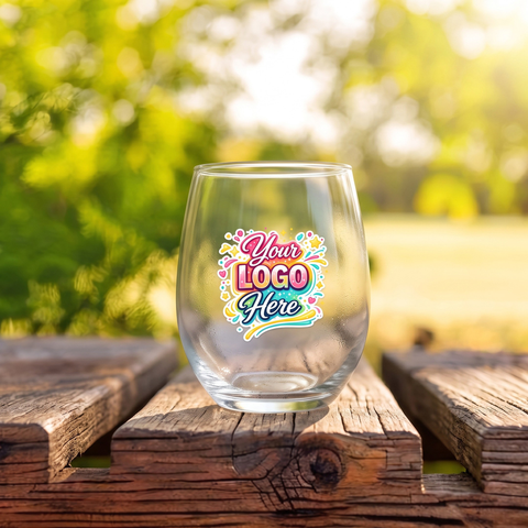 Gossip Wine Tumbler - 15oz Clear Glass Wine Tumbler
