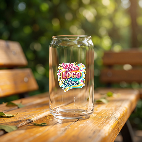 Sipper Glass - 16oz, glass, Clear, NO LID