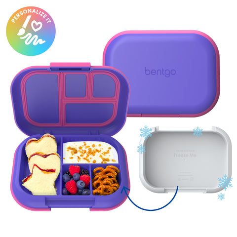 Bentgo Chill Kids Lunch Box - Electric Violet (Personalized)