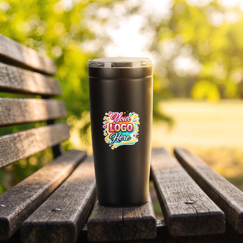 Viking Tumbler - 20oz, stainless steel, Black