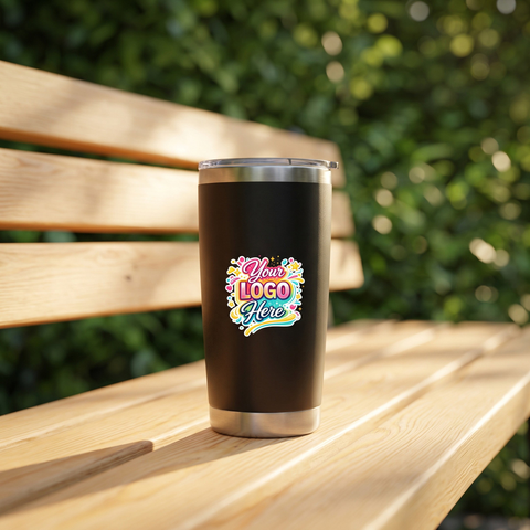 Riva Tumbler - 20oz, stainless steel, Black EverCoat