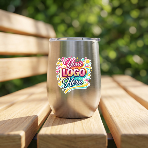 Chill Wine Tumbler - 12oz, stainless steel