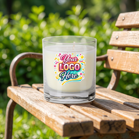 SEA SALT & WHITE SAGE Posh Candle - 10.5oz, Soy Wax Candle, Glass, NO LID - Sea Salt & White Sage No Lid / 8oz
